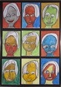 Gesichter und Farben Gesichter und Farben